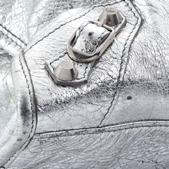 Balenciaga Small City Classic Studs Bag Leather - Picture 8 of 8